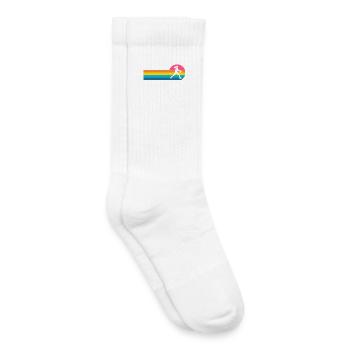 Basketball Women's Basketball Women's Basketball - Kids Tennis Socks - white - Right