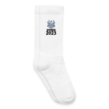 Bootsführerschein 2023 - Kinder Tennissocken - Weiß - Rechts