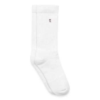 süßer Wolf Wolfshund Kawaii Husky Design Pocket - Kinder Tennissocken - Weiß - Rechts