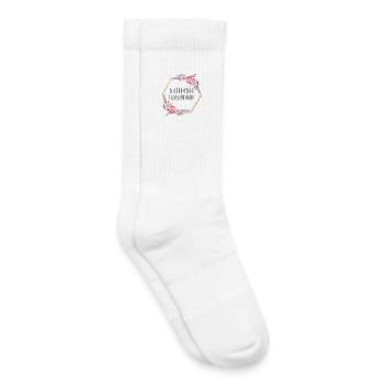 Weltbeste Fotografin Kamera Beruf Geschenk - Kinder Tennissocken - Weiß - Rechts