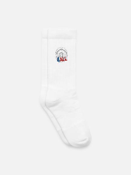 4. Juli - Unabhängigkeitstag. Liebst du die Freiheit? - Kinder Tennissocken - Weiß