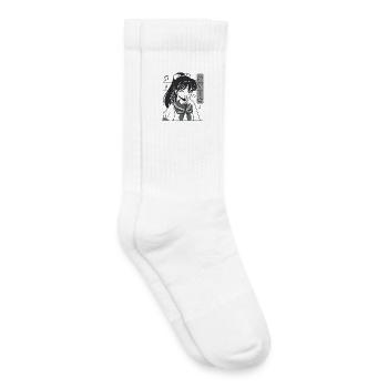 Musique d’anime - Chaussettes de tennis bio enfant - blanc - Droite