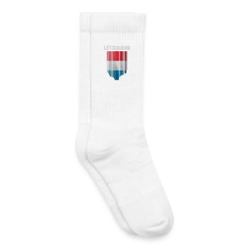 Flag of Luxembourg, Luxembourg pride - Kids Tennis Socks - white - Right