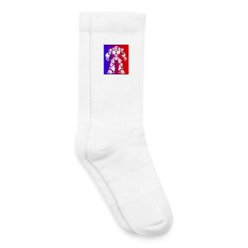 robot robi cyborg ai intelligence artificielle ai s - Chaussettes de tennis bio enfant - blanc - Droite