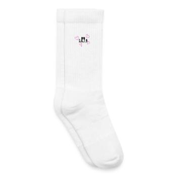 Tanzen Tanz Tanzkurs Rhythmus - Kinder Tennissocken - Weiß - Rechts