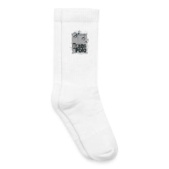 Minimalist water polo - Kids Tennis Socks - white - Right