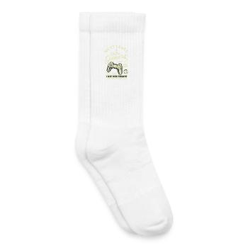 Retro Gamers - Kinder Tennissocken - Weiß - Rechts