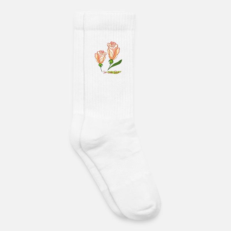 Ich liebe Dich - Kinder Tennissocken - Weiß