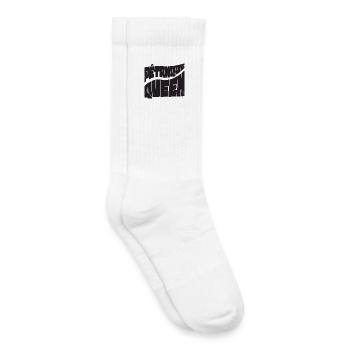 Boules de pétanque Queen pour pétanque Boules de pétanque - Chaussettes de tennis bio enfant - blanc - Droite