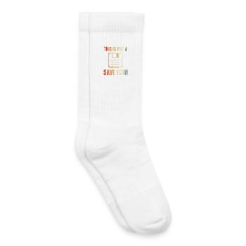 This is not a save icon - Kids Tennis Socks - white - Right