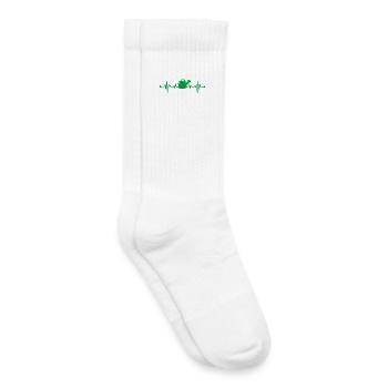 Garten Gartenarbeit Gießkanne - Kinder Tennissocken - Weiß - Rechts