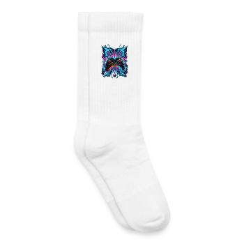 Neon Blitz Power Gaming Controller - Kinder Tennissocken - Weiß - Rechts