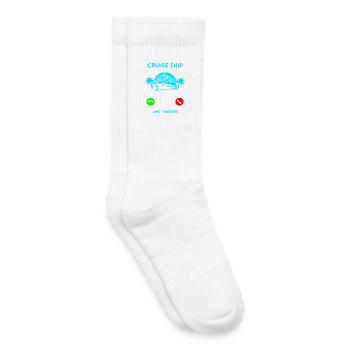 Kreuzfahrt Sommerurlaub - Kinder Tennissocken - Weiß - Rechts