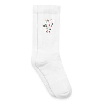 Italien Fußball - Kinder Tennissocken - Weiß - Rechts