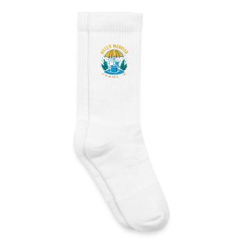 Water Warrior Drop Hero - Kids Tennis Socks - white - Right