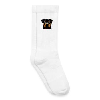 Rottweiler Hunde Liebe Stolze Rottweiler Liebhaber - Kinder Tennissocken - Weiß - Rechts