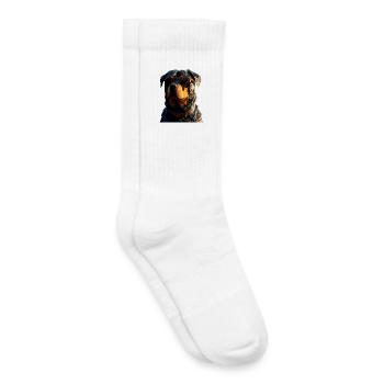Rottweiler Dogs Love Proud Rottweiler Lovers - Kids Tennis Socks - white - Right
