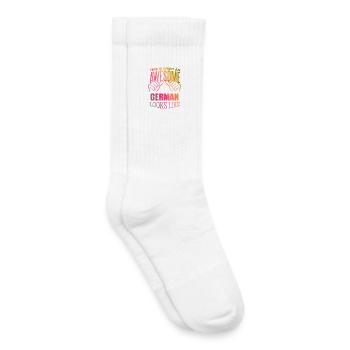 Deutschland - Kinder Tennissocken - Weiß - Rechts