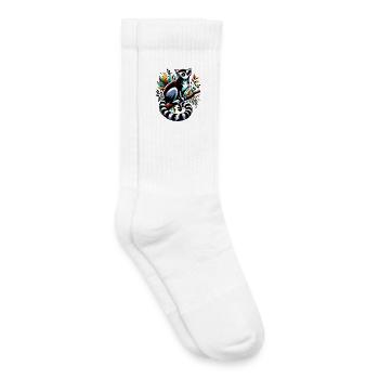 Lemur - Kids Tennis Socks - white - Right