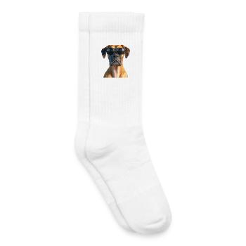 Dogue Allemand Hatz Mâle Saupacker Danois Allemand - Chaussettes de tennis bio enfant - blanc - Droite