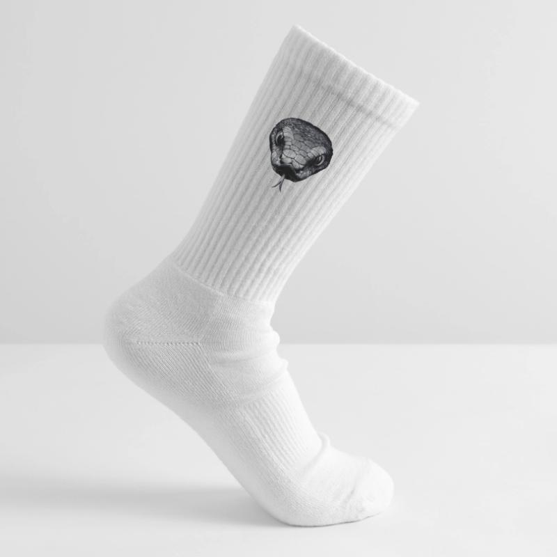 Snake Python Cobra Mamba Rattlesnake Snake Kids Tennis Socks