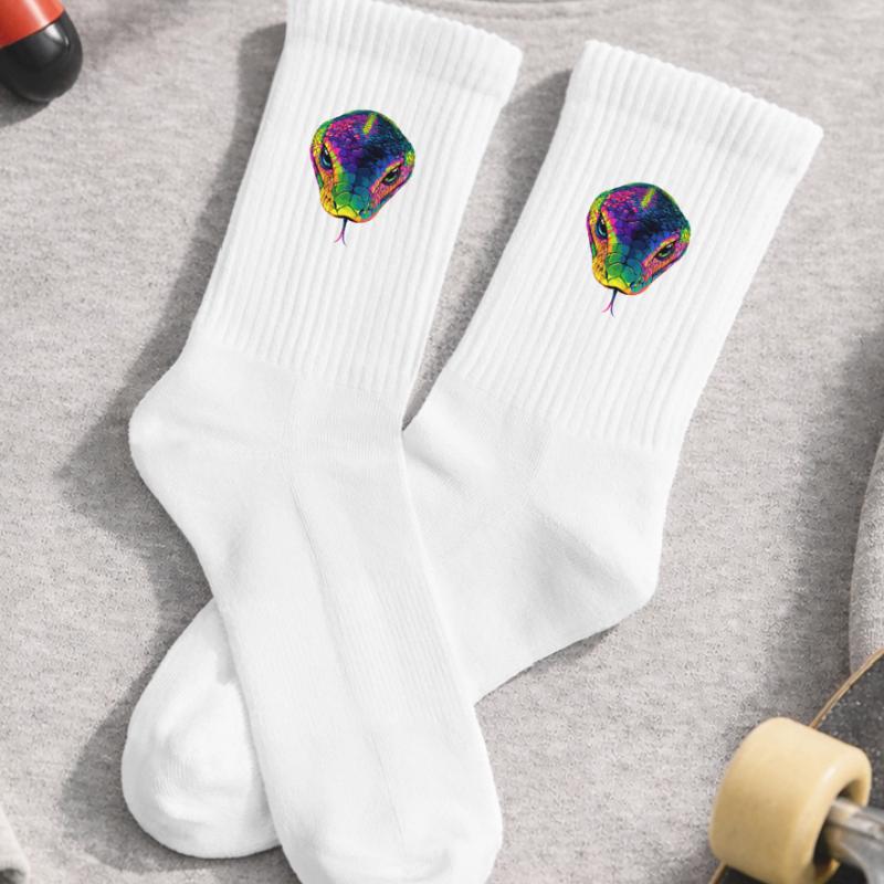 Snake Python Cobra Mamba Rattlesnake Snake Kids Tennis Socks