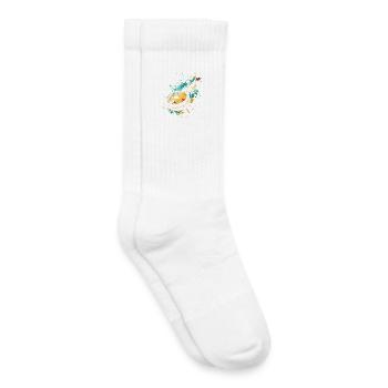 Banjo Graffiti - Kids Tennis Socks - white - Right