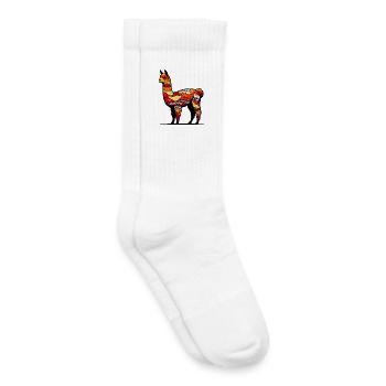 Alpaca - Kids Tennis Socks - white - Right