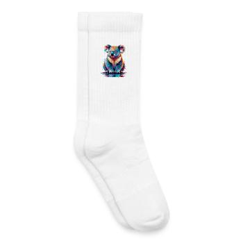 Koala - Kids Tennis Socks - white - Right