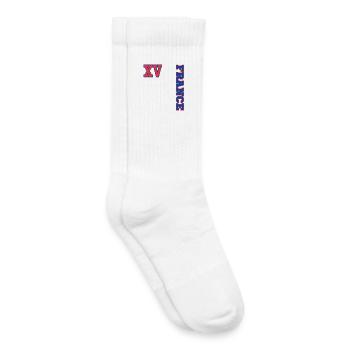 Sports supporters xv France Maillot de sports - Chaussettes de tennis bio enfant - blanc - Droite