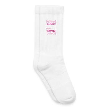 Pensionierte Kantinenfrau - Kinder Tennissocken - Weiß - Rechts