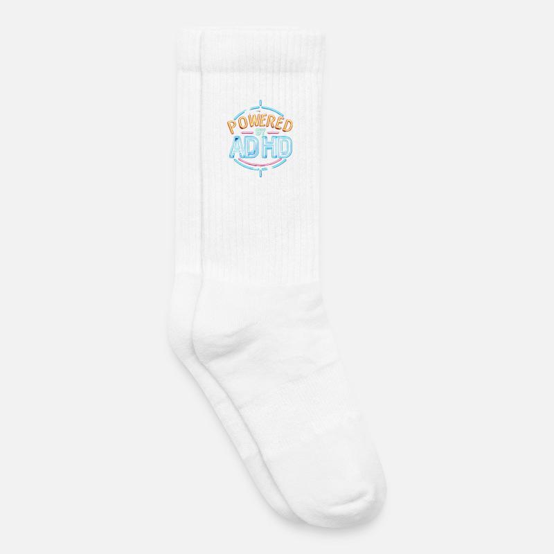 ADHS - Kinder Tennissocken - Weiß