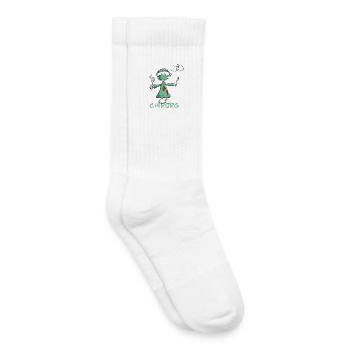 Schwarzer Humor Chirurg Strichmännchen Cartoon - Kinder Tennissocken - Weiß - Rechts