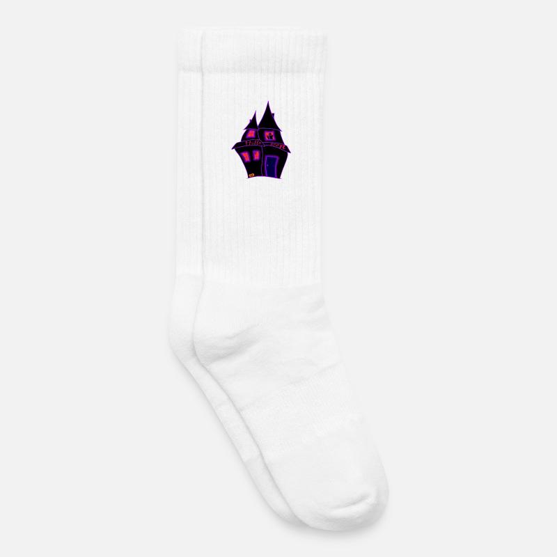 Halloween - Kinder Tennissocken - Weiß