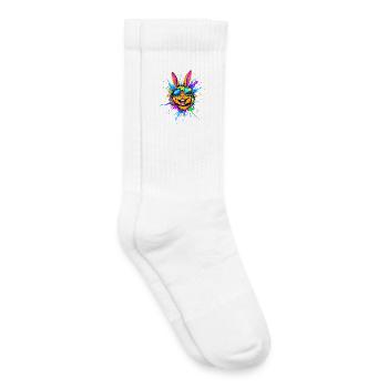 Lapin Lapin Lover Lièvre Lapin Mignons Lapins - Chaussettes de tennis bio enfant - blanc - Droite