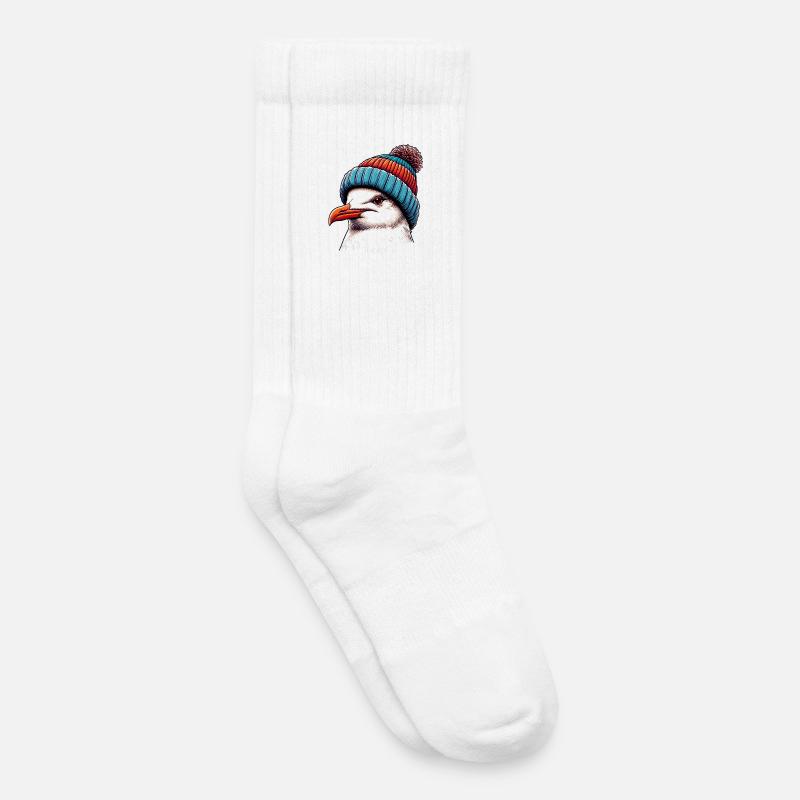 Möwe - Kinder Tennissocken - Weiß