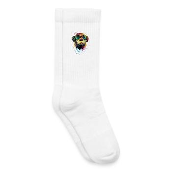 Otter Sea Otter Otter Marten Love Cute Otter - Kids Tennis Socks - white - Right