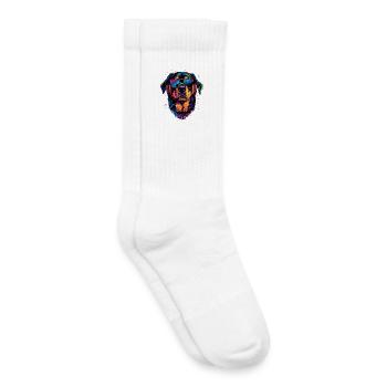 Rottweiler Dogs Love Proud Rottweiler Lovers - Kids Tennis Socks - white - Right