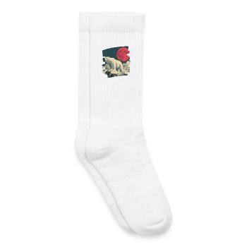 Icy Bear - Kids Tennis Socks - white - Right