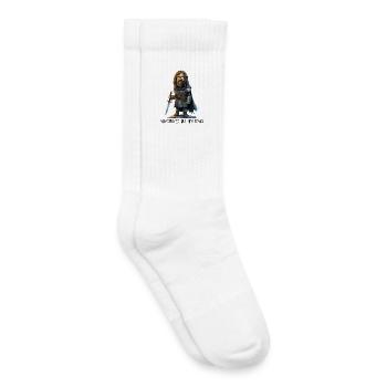 I’m Motivated, But Not Today – Rollenspieler - Kinder Tennissocken - Weiß - Rechts