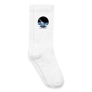 Stop water pollution - Kids Tennis Socks - white - Right