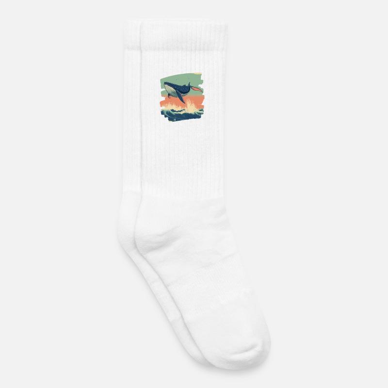 Wal - Kinder Tennissocken - Weiß