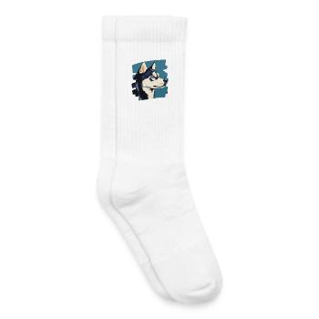 Husky - Kinder Tennissocken - Weiß - Rechts