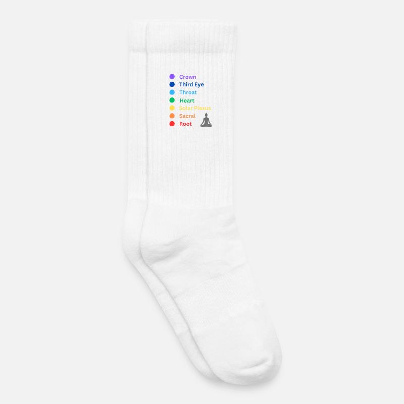 Chakra - Kinder Tennissocken - Weiß