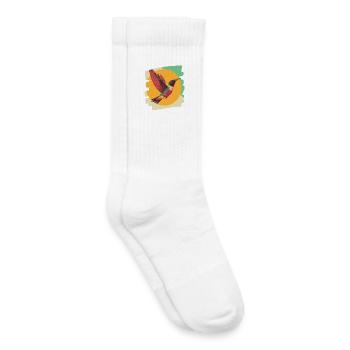 Kolibri - Kinder Tennissocken - Weiß - Rechts