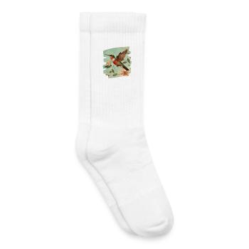 Colibri - Chaussettes de tennis bio enfant - blanc - Droite
