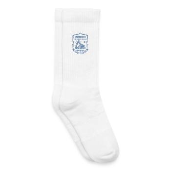 Baggerfahrer Unmögliches sofort erledigt - Kinder Tennissocken - Weiß - Rechts