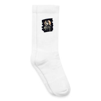 Husky Astronaut - Kinder Tennissocken - Weiß - Rechts