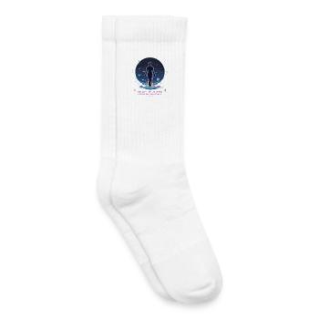 Himmlisches Wesen | Alan Watts Zitat Design - Kinder Tennissocken - Weiß - Rechts