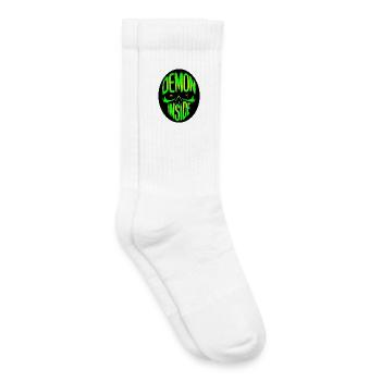 Démon à l’intérieur - Chaussettes de tennis bio enfant - blanc - Droite